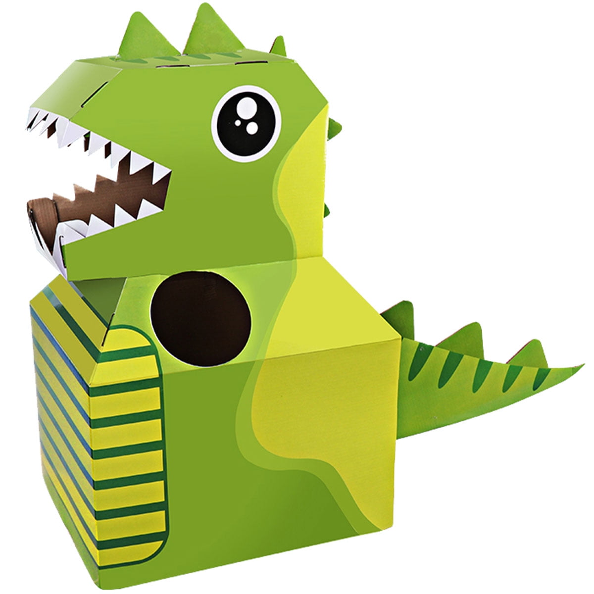 Littleduckling Wearable DIY Dinosaur Toy Parentchildren Interactive Dinosaur Cardboard Box