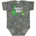 thumbnail image 3 of Inktastic Pappys Boy Grandson Dinosaur Boys Baby Bodysuit, 3 of 5
