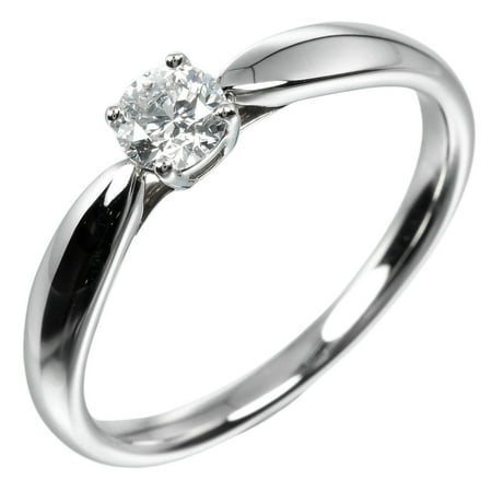 Pre-Owned Tiffany & Co. Harmony size 11 ring, 0.26ct, VS1/H/3EX, Pt950 platinum,... (Good)