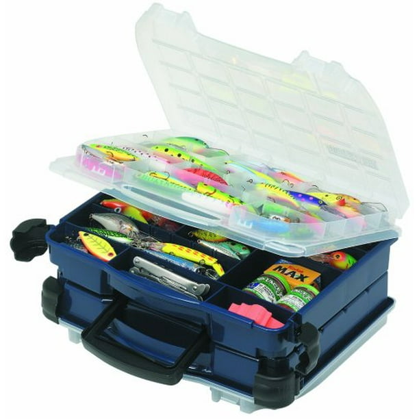 Plano Double Cover Two Sided Tackle Organizer, Premium Tackle Storage 