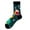 Dark Green, variant on 1 Pair Funny Christmas Socks for Women Xmas Holiday Santa Pattern Mid-Calf Socks 2025 Novelty Soft Non Medium Tube Socks Army Green One Size
