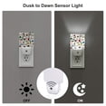 thumbnail image 3 of Fuzoiu Aabstract Eyes Print Dusk to Dawn LED Night Light with Light Sensor, Energy-Efficient Touch-Safe Night Lamp for Home, Office, and Kids' Rooms-US, 3 of 7