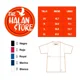 thumbnail image 3 of Playera Hombre Manga Corta Deportiva Gym Gimnasio - Yazbek, 3 of 3