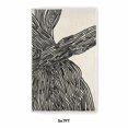 thumbnail image 2 of YIHOUSE 5&Atilde;7Ft Area Rugs, Abstract Washable Rug, Modern Black and White Rug for Bedroom Living Room Dining Room Office Playroom, 2 of 8