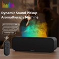 thumbnail image 5 of 7-Color Light Simulation Flame Aromatherapy Machine Remote Control Timing Silent Humidification Home Perfume Diffuser,B, 5 of 5