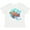 AA-White, variant on Fort Lauderdale, Florida Swimming Sea Turtle with Bubbles Boys or Girls Toddler T-Shirt