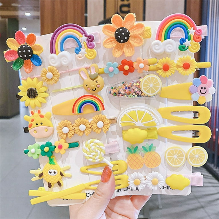 New Arrival 1-14pcs Shoe Charms Rainbow Princess Carriage