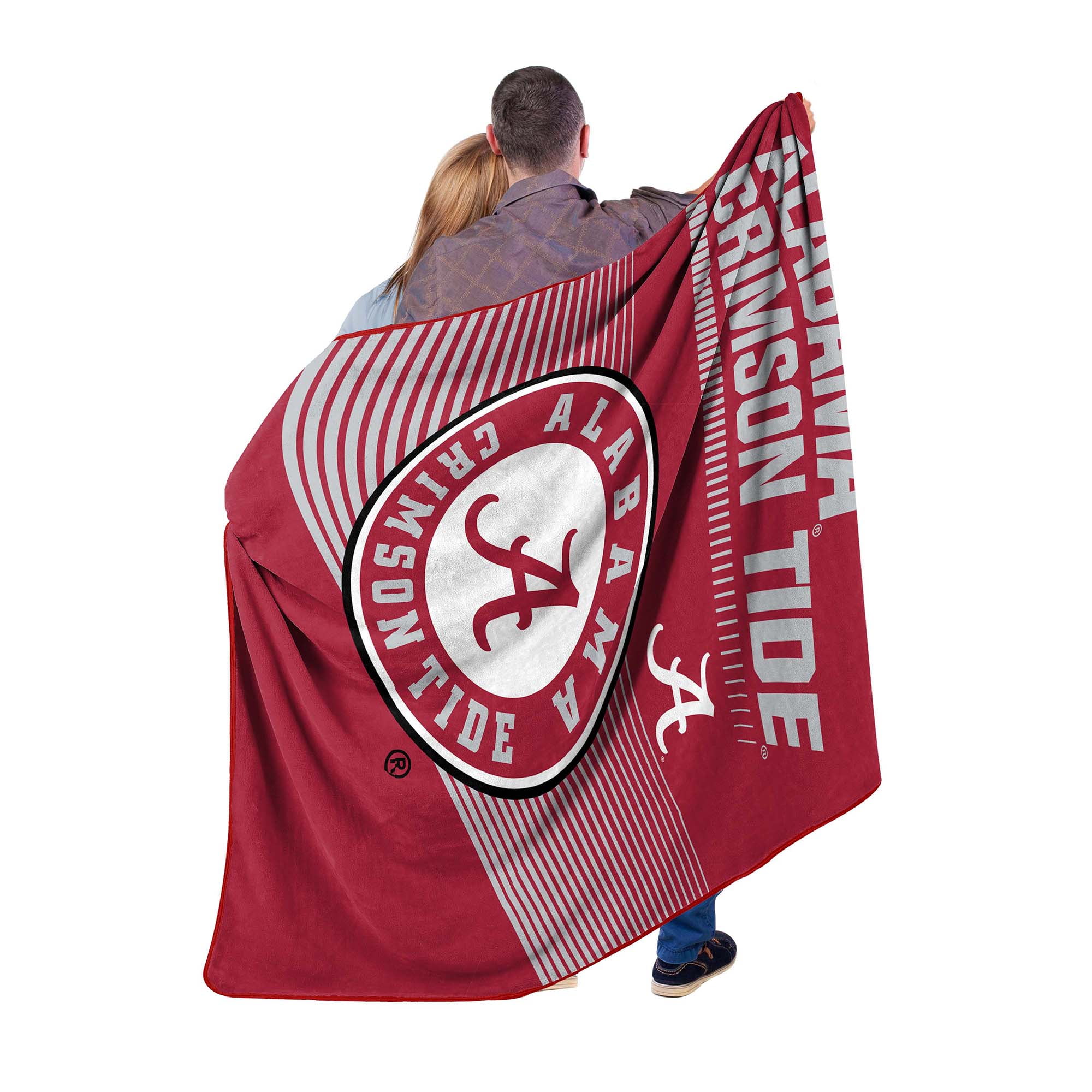 NCAA Officially Licensed Alabama Crimson Tide 60" x 80" Raschel Throw Blanket
