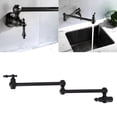 thumbnail image 3 of 360 Degree Rotating Copper Kitchen Faucet, Single Cold Wall Mounted Sink Tap for Efficient Cooking, Convenient and Fast, for Vegetable Washing, 3 of 7