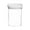 Clear, variant on Vikakiooze Food Storage Sealed Tank,Clear Plastic Fresh-Keeping Kitchen Sealed Jar Containers Canister with Lid,for Pantry Pasta Cereal Granola Coffee Spaghetti Snack