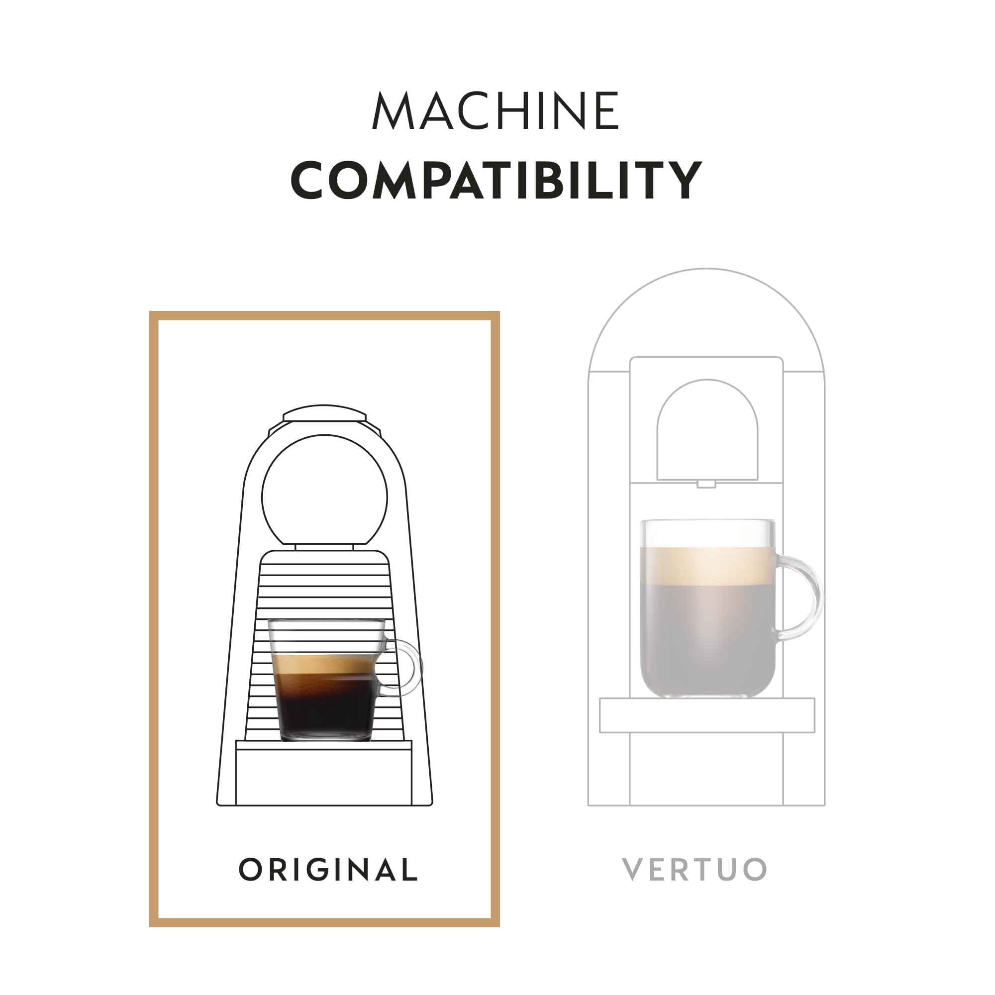 Nespresso Capsules Original, Flavor Variety Pack Espresso Coffee, 40-Count Coffee Pods, Brews 3.7 fl. oz.