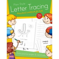 Letter Tracing Preschool Workbook for Kids Ages 3-5: Learn to Write Activity Workbooks (Paperback)