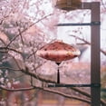 thumbnail image 6 of vlrwzc Oval Silk Lanterns Oriental Chinese Japanese Hanging Lanterns Waterproof for Outdoor Party Wedding Garden Home Decoration, 6 of 7
