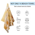 thumbnail image 2 of Sunflower Beach Towel, Microfiber Beach TowelsAbsorbent, Compact, Beach Blanket, Lightweight Towel for The Swimming, 2 of 7