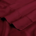 thumbnail image 6 of Superior Modal From Beechwood Lightweight Sheet Set, Twin XL, Burgundy, 6 of 9