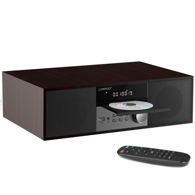 Sistema de estantería estéreo LONPOO LP-816 40 W Bluetooth FM USB