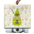 thumbnail image 2 of ZIATUBLES Avocado Jam Print Juicer Cover Dustproof Kitchen Appliance Cover Foldable Canvas Countertop Organized Decor Accessories with Top Carrying Handle, Size L, 17 "W x 11 "D x 15 "H, 2 of 7