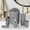 Grey, variant on Sales Today Clearance! 6PCS Bathroom Accessory Set, Soap Dispenser Pump, Toothbrush Holder, Toilet Brush, Trash Can, Tumbler, and Soap Dish, Complete Bathroom Set for Home Deals of The Day Clearance!