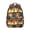 Citrus-3, variant on Woodland Mushroom School Backpack Boho Vintage Magical Forest and Fairy Tale Mushroom Design Psychedelic Aesthetic Bag