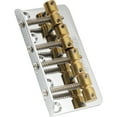 thumbnail image 4 of Wilkinson Bass Guitar Bridge WBBC Telecaster Brass Saddle Chrome, 4 of 8