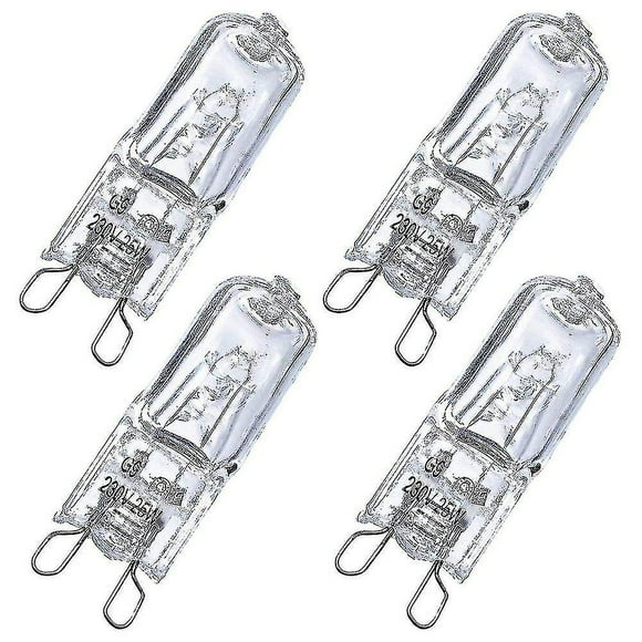 Set Of 4 G9 Bulbs For Halogen Oven G9 Oven 25w Bulb A
