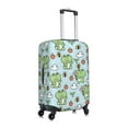thumbnail image 3 of Bixox Washable Cute Floral Frog Printed Luggage Cover, Fashion Suitcase Protector Fits for Medium luggage, 3 of 8
