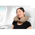 thumbnail image 3 of Almohada de viaje para cuello Brookstone, ligera, de forro polar viscoelástico, 3 of 6