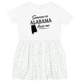 thumbnail image 3 of Inktastic Someone in Alabama Loves Me Girls Toddler Dress, 3 of 5