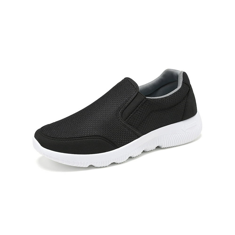 Avamo Unisex Daily Shoes Slip-on Sneakers Round Toe Low Cut Walking ...