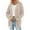 Apricot, variant on PRETTYGARDEN Womens Oversized Cable Knit Cardigan Fall Fashion Long Sleeve Open Front Chunky Sweaters Winter Coats