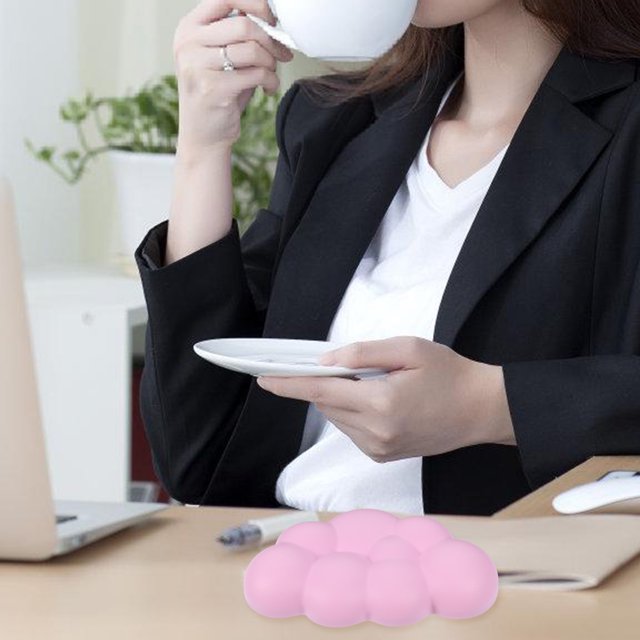 FESTFENDS Ergonómica Para Rosa Con Soporte De Espuma Para Oficina Y Hogar