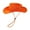 Fluorescent orange, variant on Comfortable Sun Hat with Fluorescent Color Fishing Hat for Outdoor Activity Use