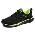 thumbnail image 2 of Zapatos Para Caminar Mocasines casuales unisex Zapatos planos con cordones suaves Accesorios para exteriores (37 verde) Sywqhk Para Estrenar, 2 of 6