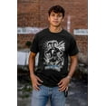 thumbnail image 5 of Sucka Free Skeleton DJ Clown MC Men's Graphic T Shirt Tees Brisco Brands S, 5 of 6