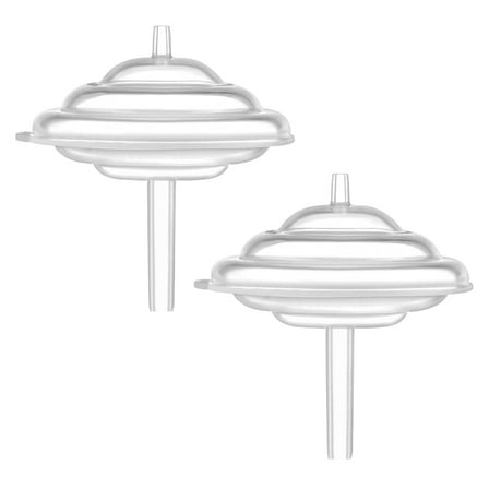 Maymom Backflow Protector, Long Stem, for Spectra Pumps to use Medela Flanges and Medela Flange; 2pc