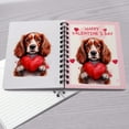 thumbnail image 4 of Happy Valentine's Day Cocker Spaniel Brings Love Heart Spiral Bound Journal Cockers Dog Lover Gifts 5x7in Spiral Notebook - 02028, 4 of 5