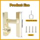 thumbnail image 2 of Barn Door Lock, Flip Latch Lock with 3 Digit Combination, 2 of 5