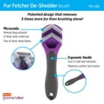 thumbnail image 4 of Cepillo para Gato Hartz Groomer's Best Fur Fetcher Desprendedor de Pelos, 4 of 8