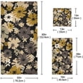 thumbnail image 3 of SKYSONIC 3 Pack Towel Vintage Flowers Cotton Bath Towel Set (1 Bath Towel, 1 Hand Towel, 1 Washcloth) for Bathroom, Super Soft and Quick Dry Towels, 3 of 7