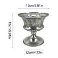 thumbnail image 3 of Kraoden Elegant Iron Vase for Home and Office Decoration, Ideal for Weddings and Events, Sturdy Design for Fresh or Artificial Flowers, Chic Floral Arrangement Container, 3 of 6
