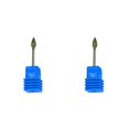 thumbnail image 1 of maskred Nail Art Drill Ceramic Bit File Polish Cuticle Clean Manicure Too No.14 2Set, 1 of 6