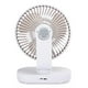 thumbnail image 3 of Mini USB Desk Fan 4 Speeds Rechargeable Quiet Fan for Home Office Table Rose Gold, 3 of 4