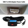 thumbnail image 4 of 24 Hours Parking Monitor Charger OBD To USB Adapter Power Cable Lot, 4 of 8