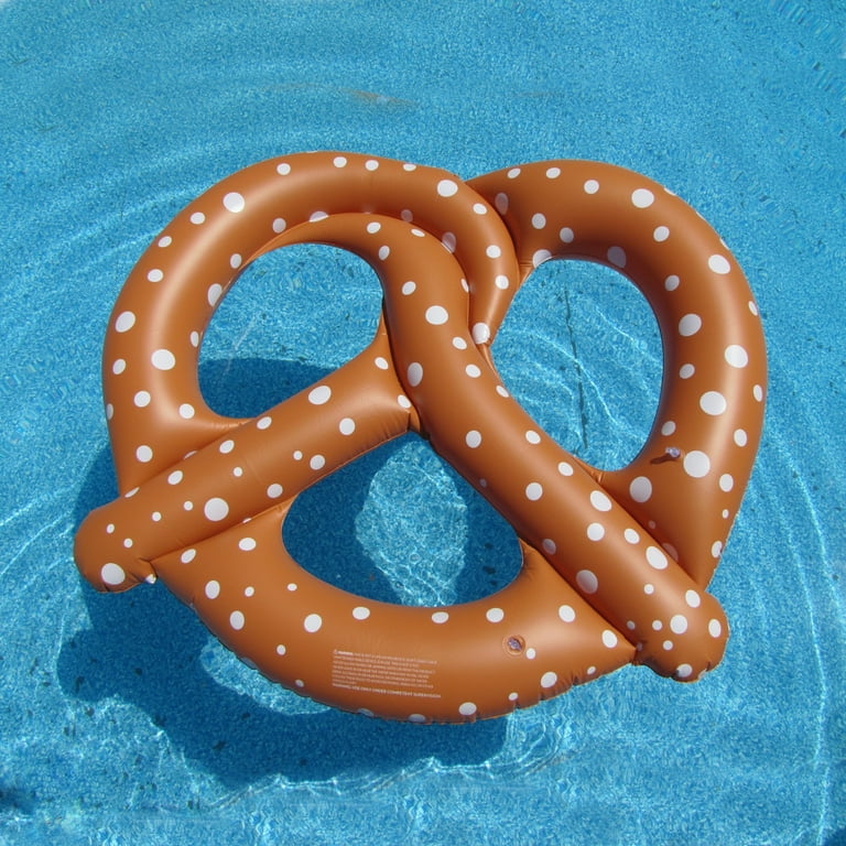 Giant Inflatable Pretzel Swim Pool Water Float Blow Toy Party Raft Novelty Prop Giant Inflatable Pretzel Swim Pool Water Float Blow Toy Party Raft Novelty Prop
