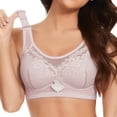 thumbnail image 7 of QASIEATN Bras for Women No Underwire Fashion Full Coverage Wireless Supportive Bralettes Adjustable Everyday Bras Women's Underwear, 7 of 7