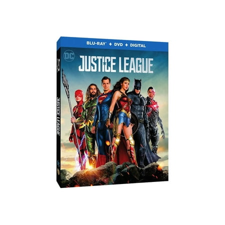 Justice League (2017) Standard Definition Widescreen (Blu-ray + DVD + Digital Copy)