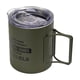 thumbnail image 4 of Taza de camping Strade Fareast Limited 11 oz verde con aislamiento al vacío, 4 of 8