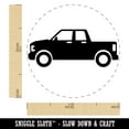 thumbnail image 2 of Pickup Truck Automobile Car Vehicle Self-Inking Rubber Stamp Ink Stamper - Purple Ink - Medium 1 Inch, 2 of 7