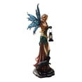thumbnail image 5 of Ebros Gift 4.5' Moon Spell Caster Fairy with Owl Cat & Solar LED Lantern Garden Statues, Decorative, 5 of 10
