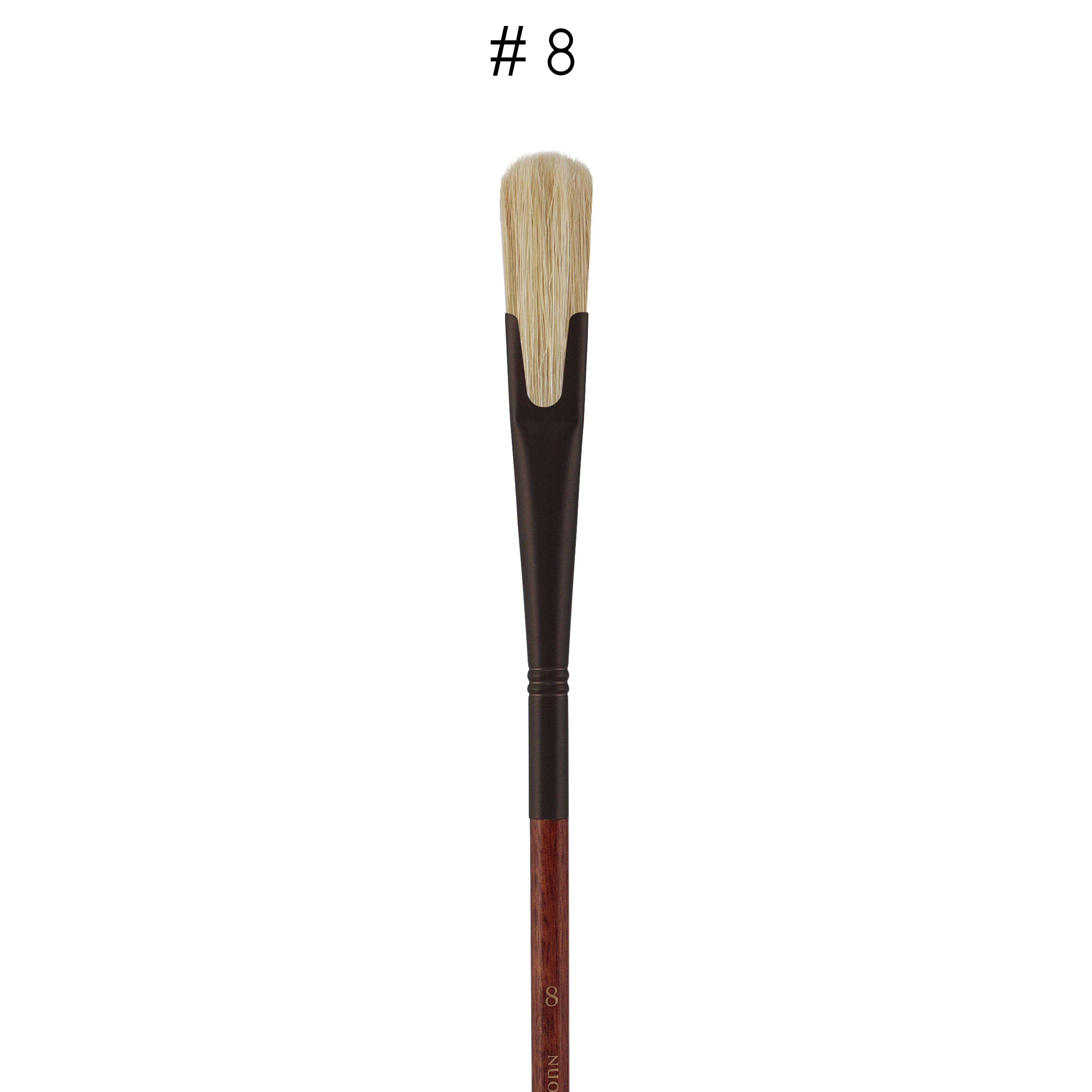 New York Central Munich Premier Bristle Blend Brush, Bright Size #12